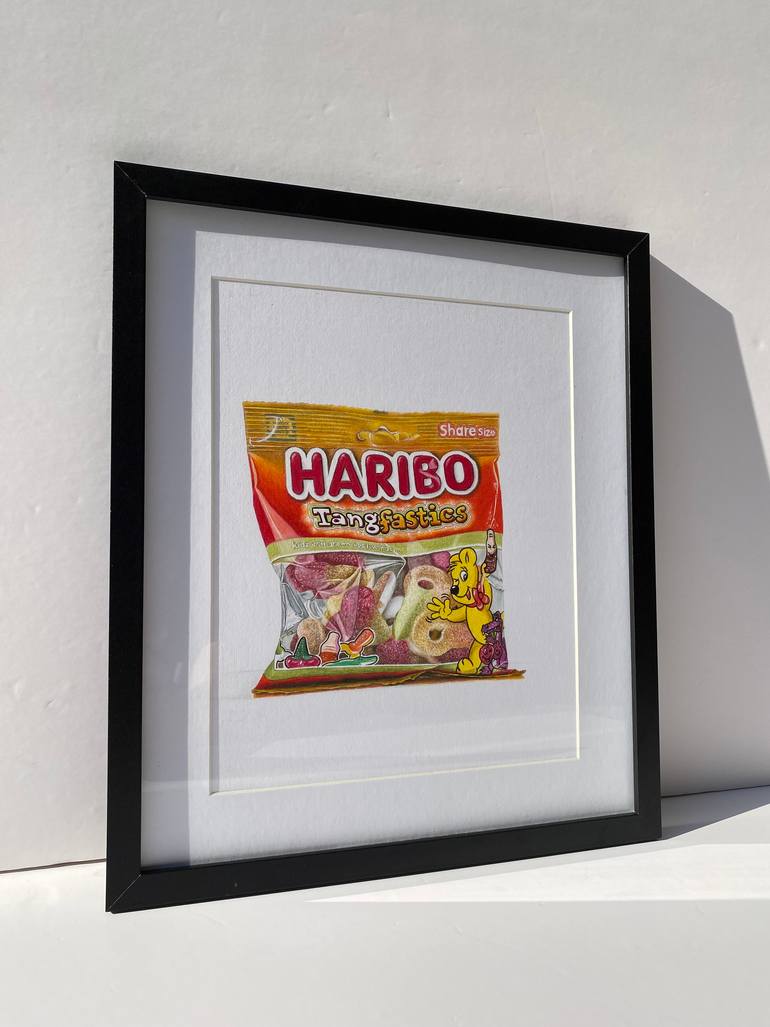 Original Photorealism Food & Drink Drawing by Marie-Noëlle Erasmus