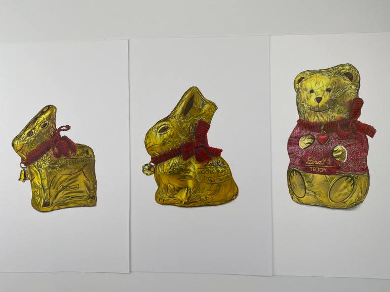 Original Photorealism Food & Drink Drawing by Marie-Noëlle Erasmus