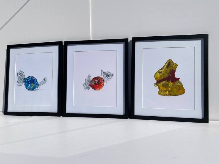 Original Photorealism Food & Drink Drawing by Marie-Noëlle Erasmus