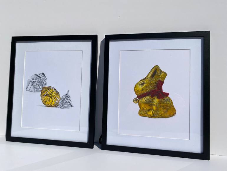 Original Photorealism Still Life Drawing by Marie-Noëlle Erasmus