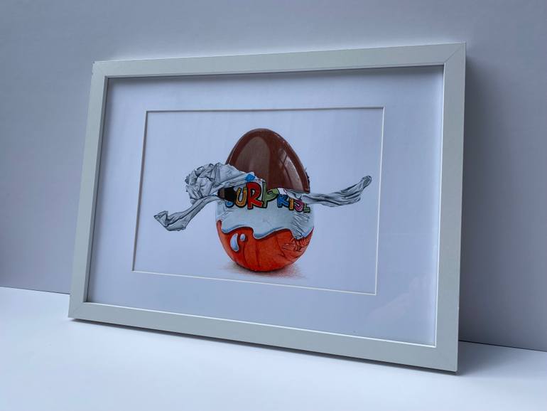 Original Photorealism Still Life Drawing by Marie-Noëlle Erasmus