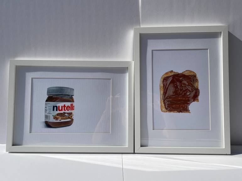 Original Photorealism Food & Drink Drawing by Marie-Noëlle Erasmus