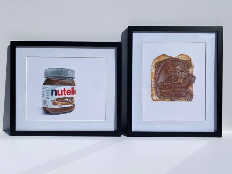 Original Photorealism Food & Drink Drawing by Marie-Noëlle Erasmus