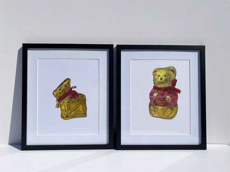 Original Photorealism Food & Drink Drawing by Marie-Noëlle Erasmus
