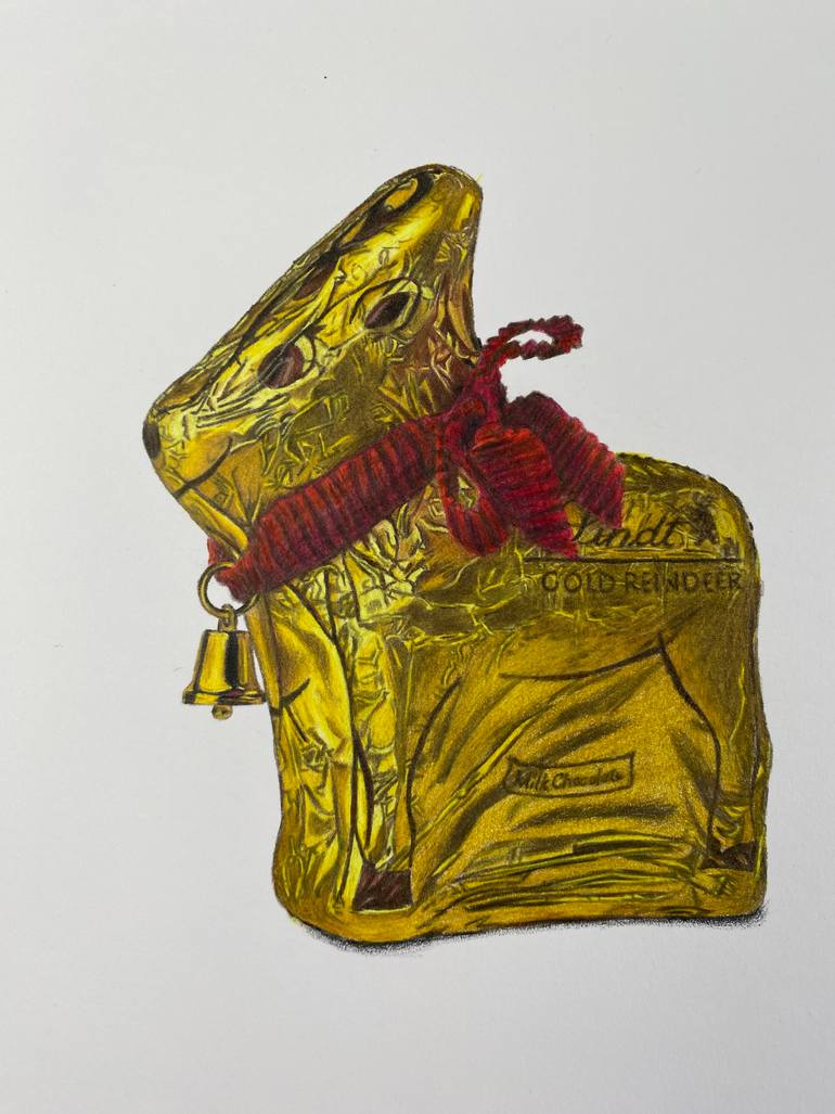 Original Photorealism Food & Drink Drawing by Marie-Noëlle Erasmus