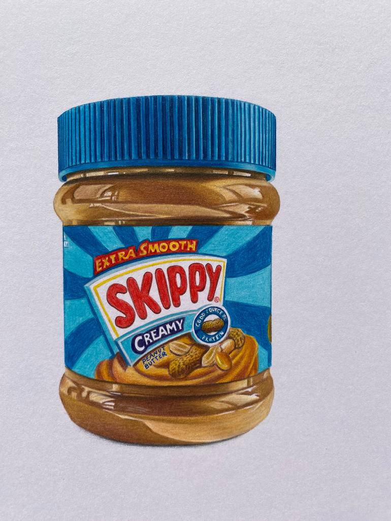 Original Photorealism Food & Drink Drawing by Marie-Noëlle Erasmus