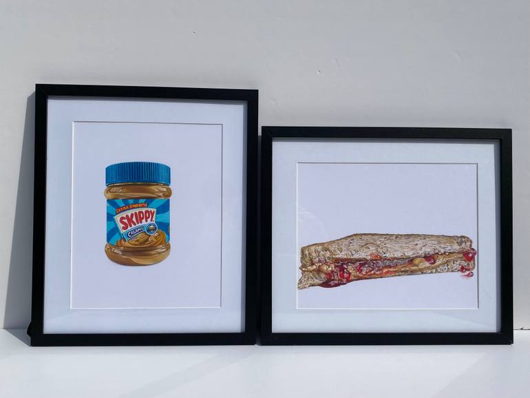 Original Photorealism Food & Drink Drawing by Marie-Noëlle Erasmus