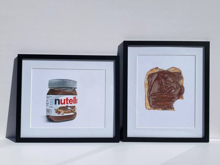 Original Photorealism Food & Drink Drawing by Marie-Noëlle Erasmus