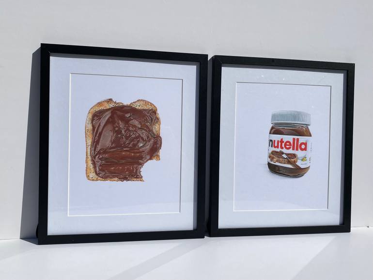 Original Photorealism Food & Drink Drawing by Marie-Noëlle Erasmus
