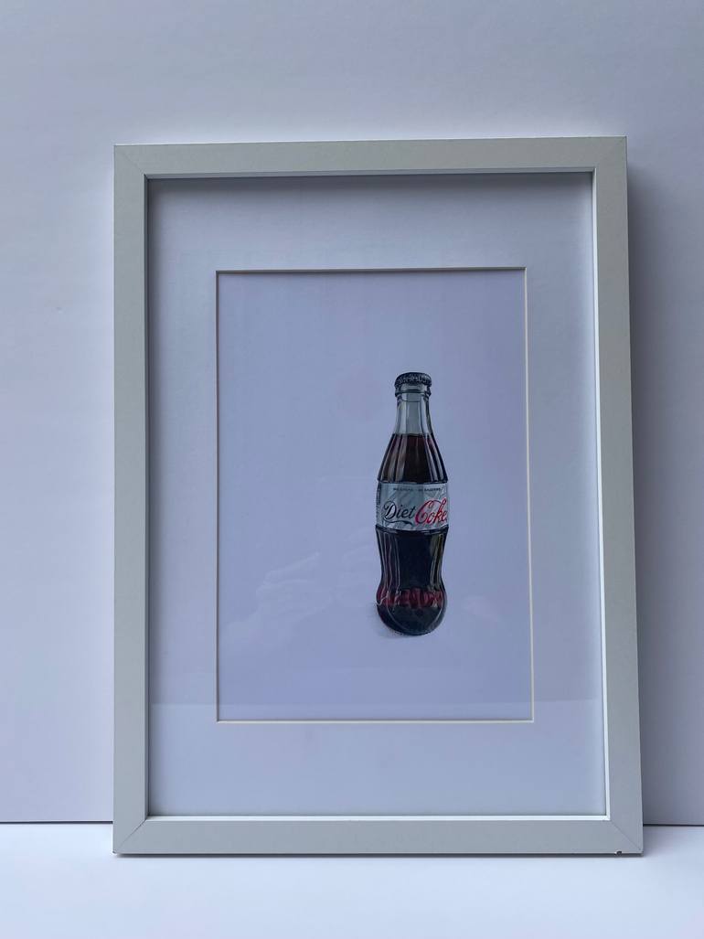 Original Photorealism Food & Drink Drawing by Marie-Noëlle Erasmus