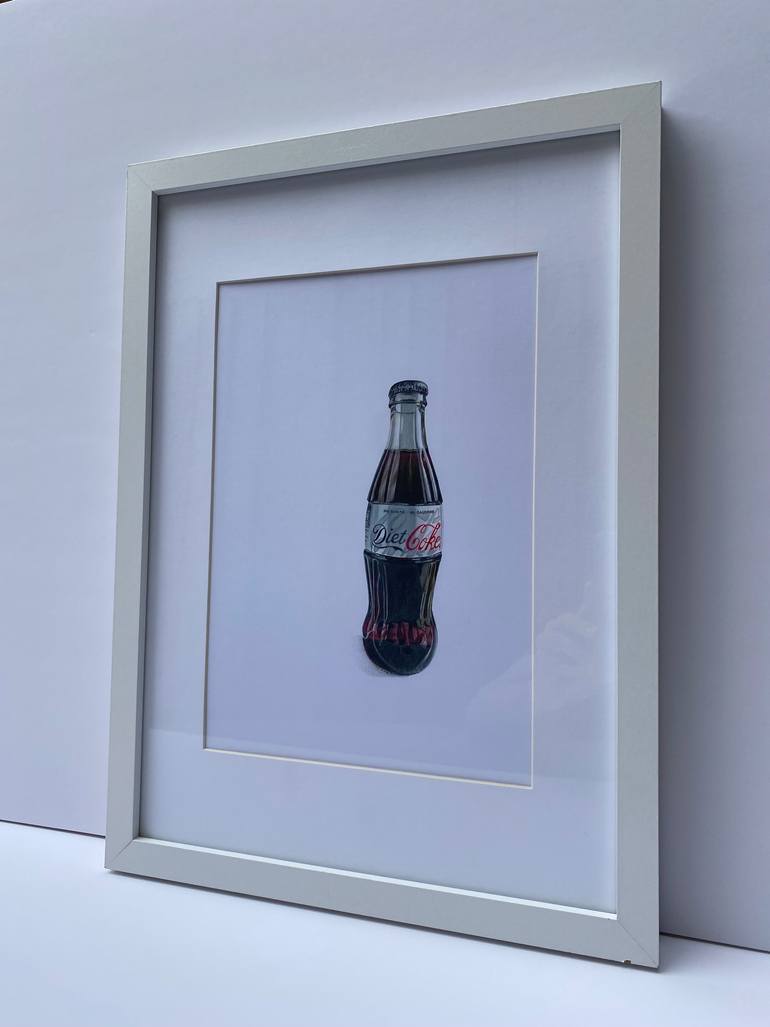 Original Photorealism Food & Drink Drawing by Marie-Noëlle Erasmus