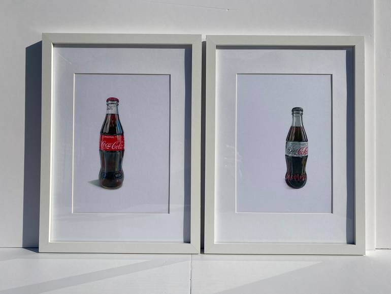 Original Photorealism Food & Drink Drawing by Marie-Noëlle Erasmus