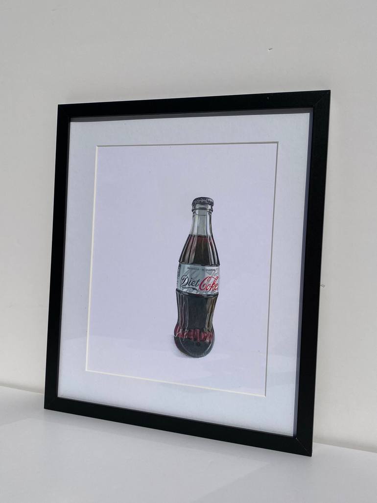 Original Photorealism Food & Drink Drawing by Marie-Noëlle Erasmus