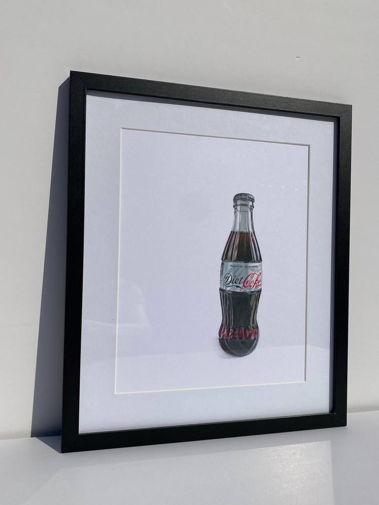Original Photorealism Food & Drink Drawing by Marie-Noëlle Erasmus