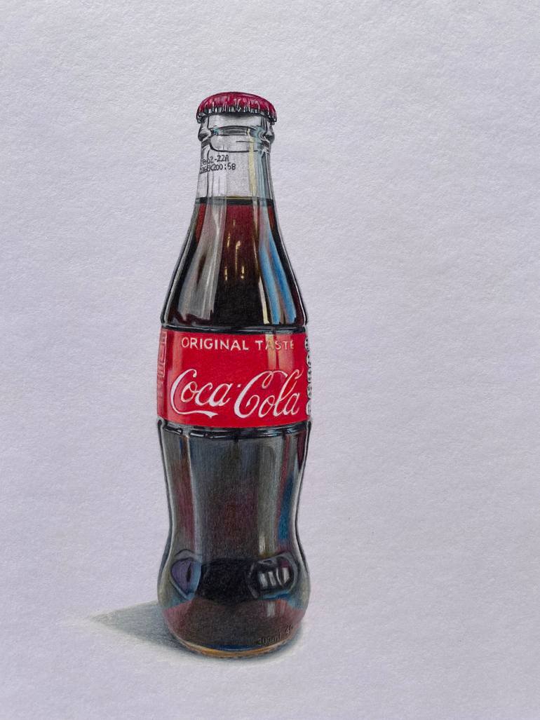 Original Photorealism Food & Drink Drawing by Marie-Noëlle Erasmus