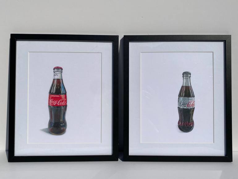 Original Photorealism Food & Drink Drawing by Marie-Noëlle Erasmus
