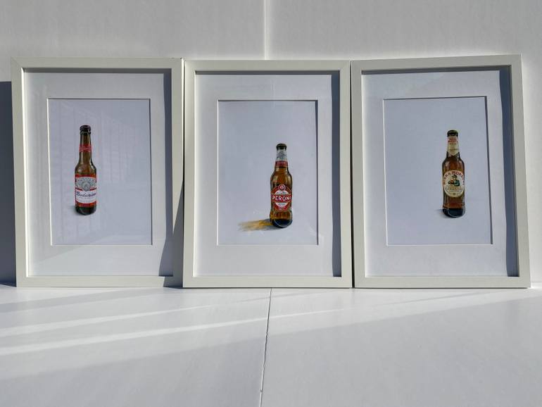 Original Photorealism Food & Drink Drawing by Marie-Noëlle Erasmus