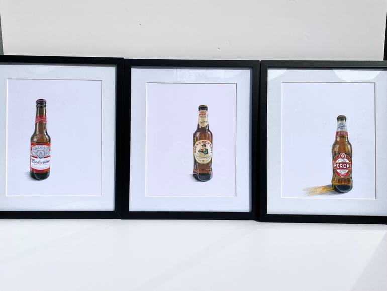 Original Photorealism Food & Drink Drawing by Marie-Noëlle Erasmus