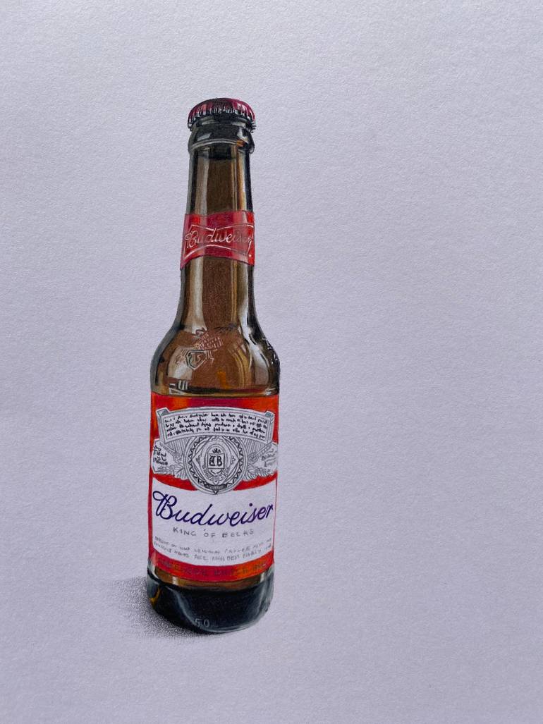 Original Photorealism Food & Drink Drawing by Marie-Noëlle Erasmus