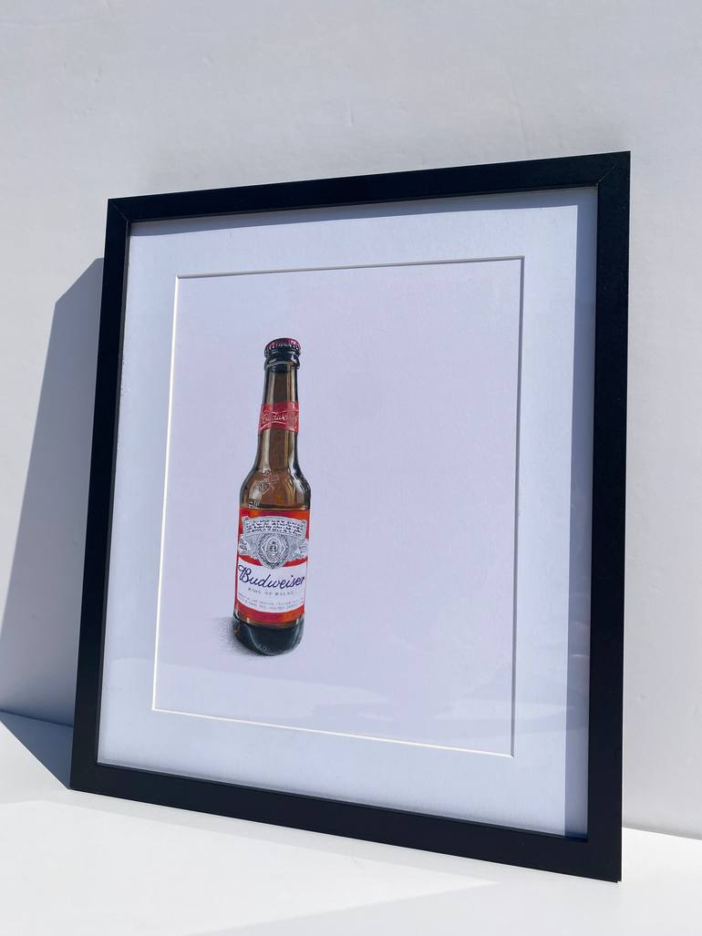 Original Photorealism Food & Drink Drawing by Marie-Noëlle Erasmus