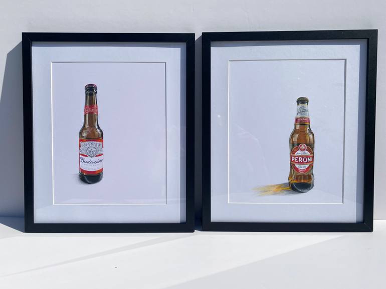 Original Photorealism Food & Drink Drawing by Marie-Noëlle Erasmus