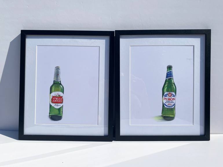 Original Photorealism Food & Drink Drawing by Marie-Noëlle Erasmus