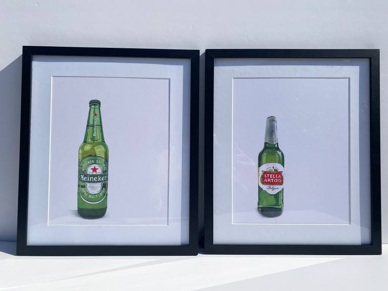 Original Photorealism Food & Drink Drawing by Marie-Noëlle Erasmus