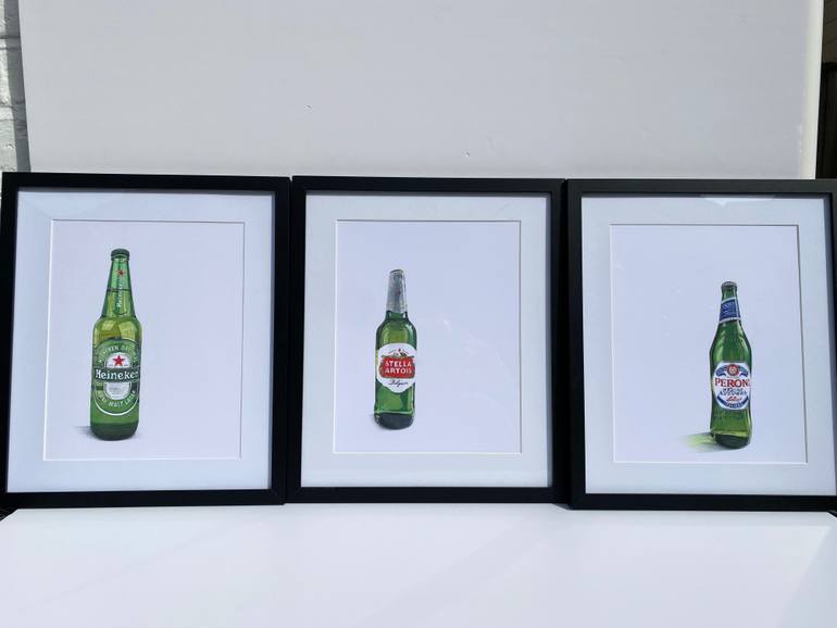 Original Photorealism Food & Drink Drawing by Marie-Noëlle Erasmus