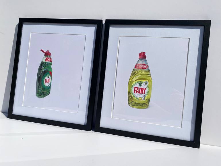 Original Photorealism Still Life Drawing by Marie-Noëlle Erasmus