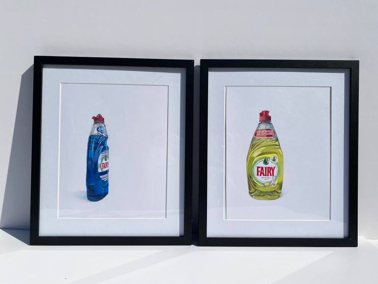 Original Photorealism Still Life Drawing by Marie-Noëlle Erasmus