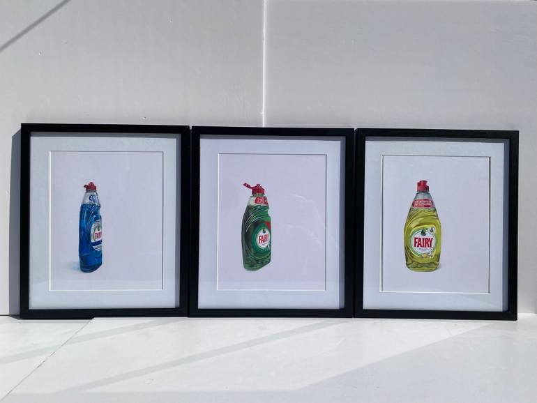 Original Photorealism Still Life Drawing by Marie-Noëlle Erasmus