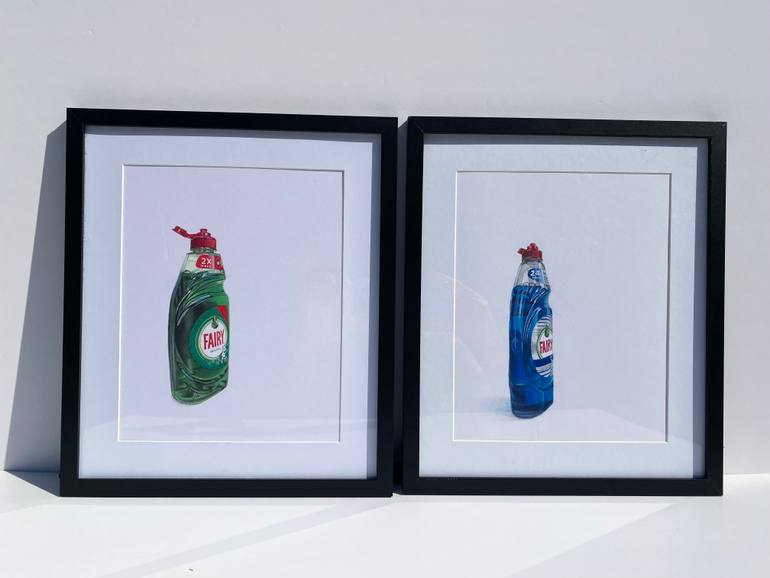 Original Photorealism Still Life Drawing by Marie-Noëlle Erasmus