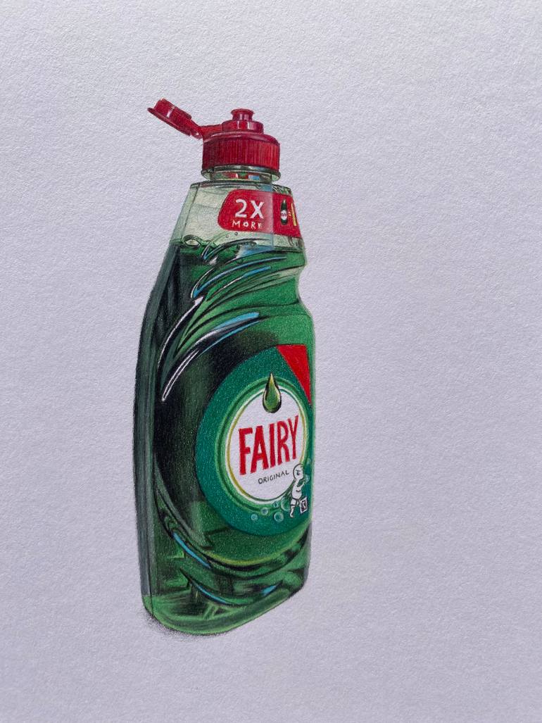 Original Photorealism Still Life Drawing by Marie-Noëlle Erasmus