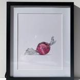 Lindor Chocolate Truffle, Colored Pencils by Marie-Noëlle Erasmus