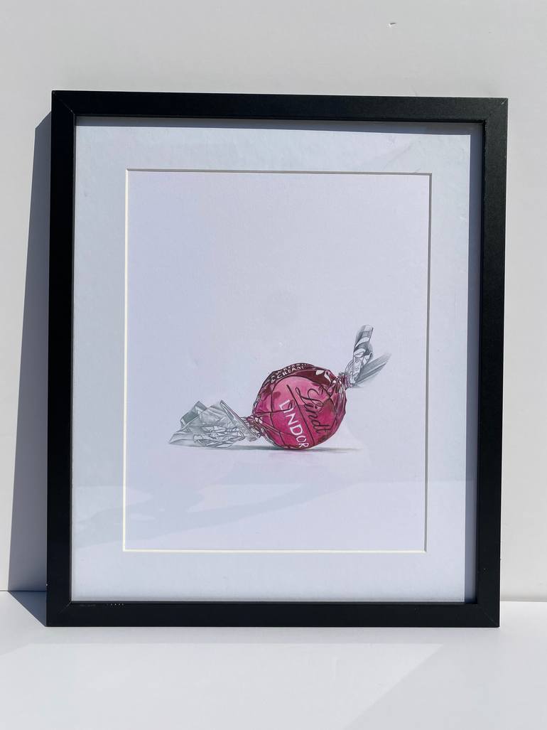 Original Photorealism Food & Drink Drawing by Marie-Noëlle Erasmus