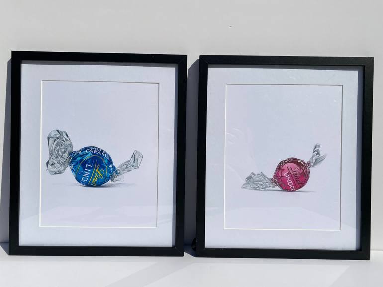 Original Photorealism Food & Drink Drawing by Marie-Noëlle Erasmus