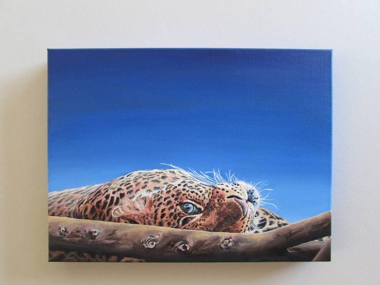 Original Fine Art Animal Painting by Marie-Noëlle Erasmus