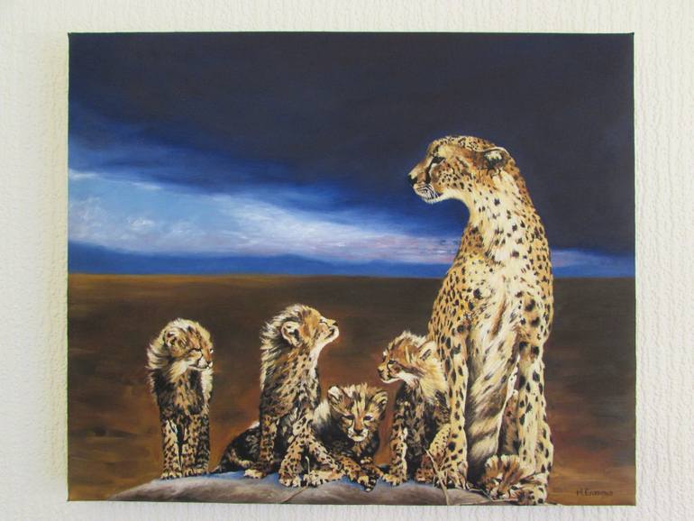 Original Other Animal Painting by Marie-Noëlle Erasmus