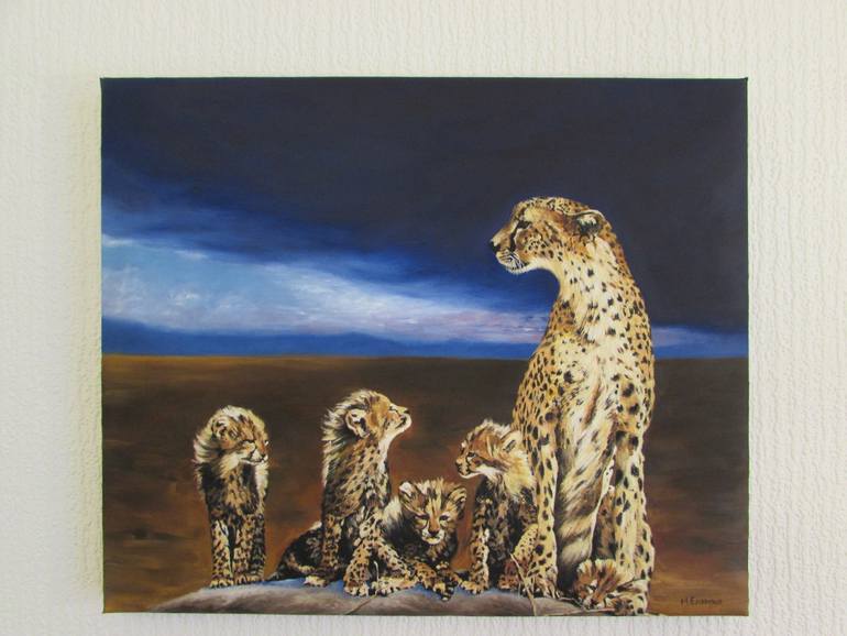 Original Other Animal Painting by Marie-Noëlle Erasmus