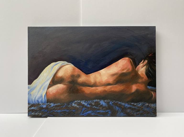 Original Nude Painting by Marie-Noëlle Erasmus