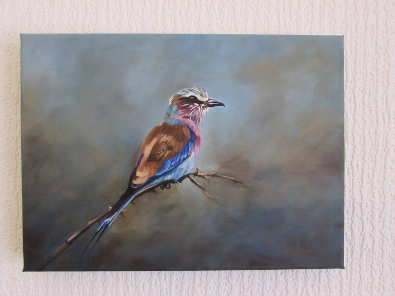 Original Realism Animal Painting by Marie-Noëlle Erasmus