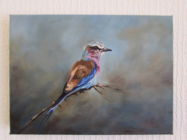 Original Realism Animal Painting by Marie-Noëlle Erasmus