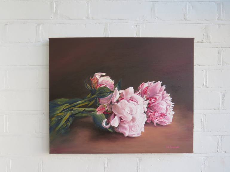 Original Fine Art Still Life Painting by Marie-Noëlle Erasmus