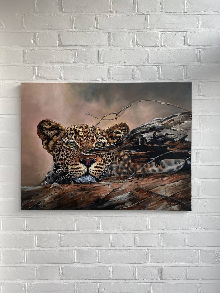 Original Animal Painting by Marie-Noëlle Erasmus