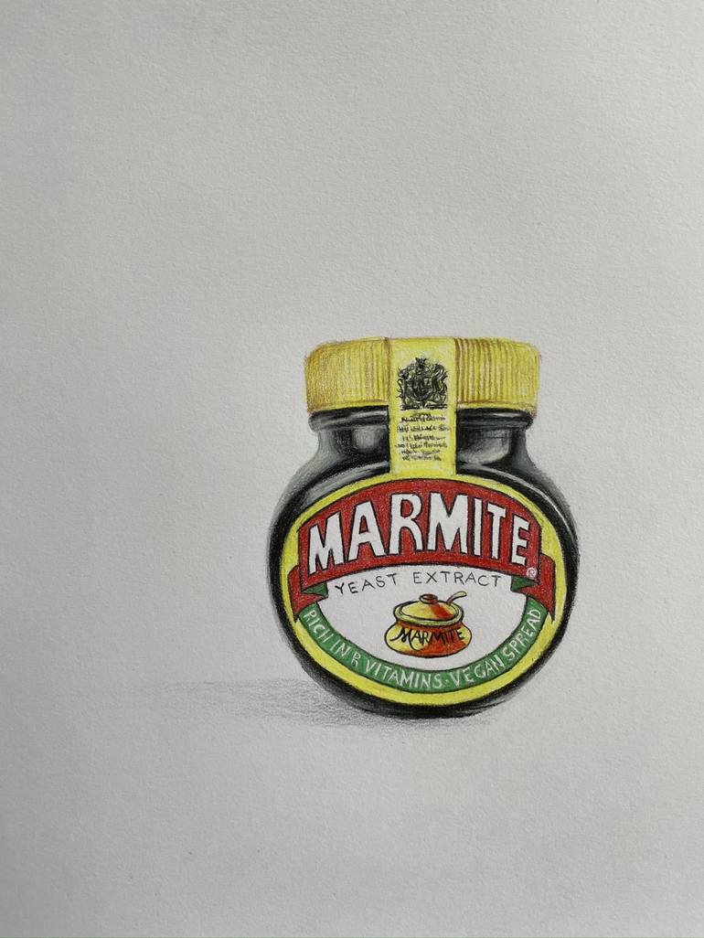 Marmite Drawing Drawing By Marie-noëlle Erasmus 