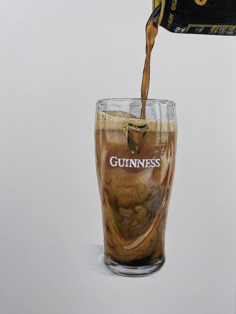 Pouring Guinness