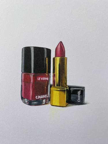 Lipstick & Nail Varnish drawing thumb