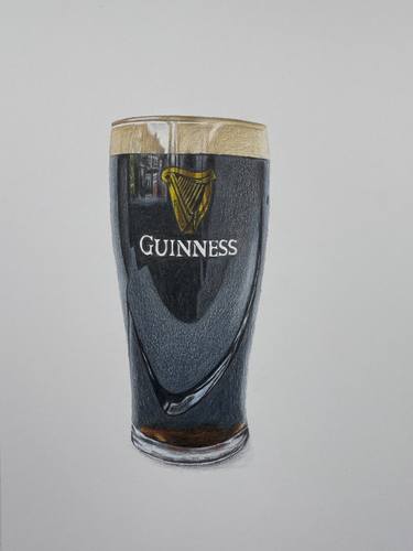 Guinness Drawing (Glass) #2 thumb