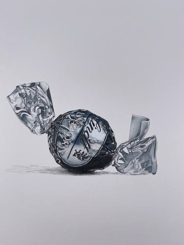 Silver Foil, Drawing by Paul Stowe