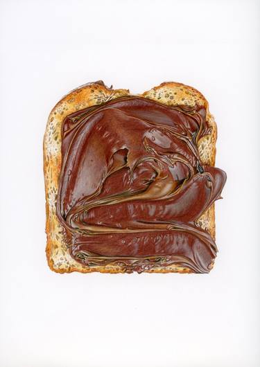 Original Photorealism Food Drawings by Marie-Noëlle Erasmus